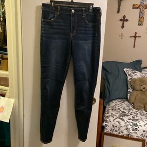 American eagle new super super stretch jeans size 12 full length